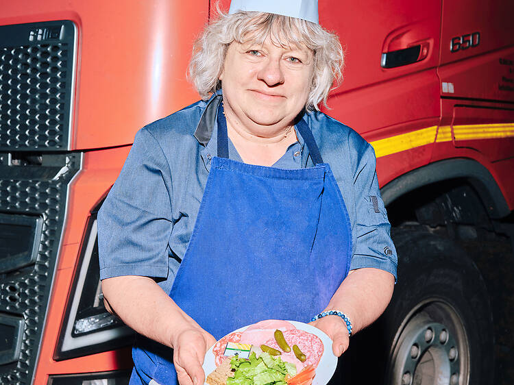 Guillaume Blot expose ses restos routiers à la Montgolfière Canal