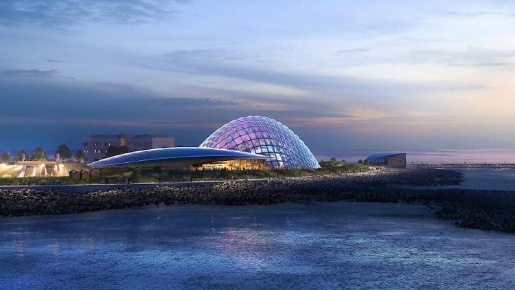 CGI of the new Eden Project of the north