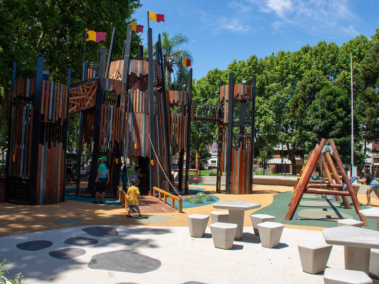 Plaza Olivera en Parque Avellaneda