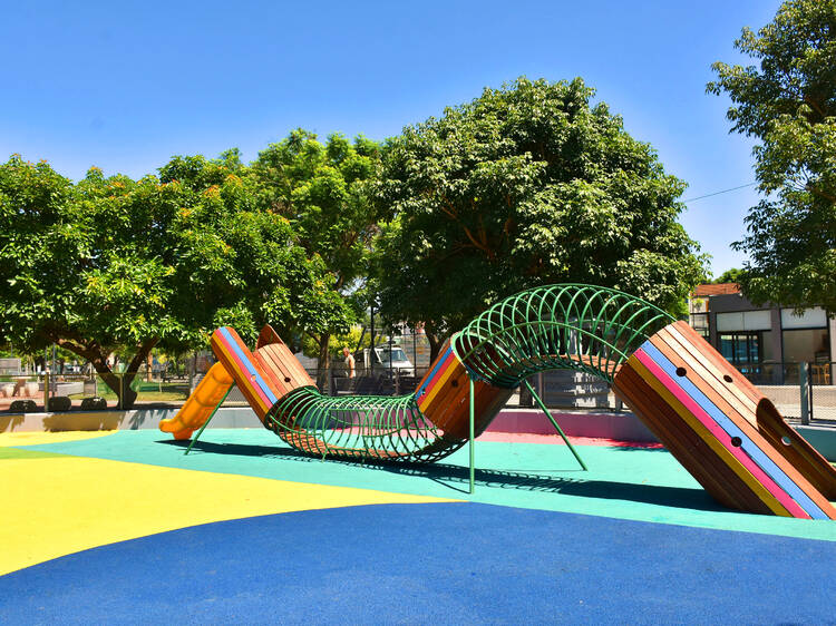 Circuito lúdico-deportivo en Villa Pueyrredón