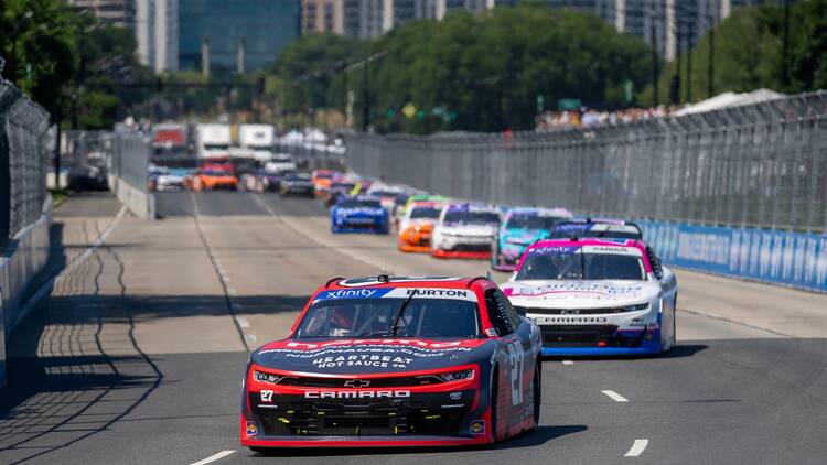 You can eat a tasting menu right on the NASCAR Chicago race track this summer