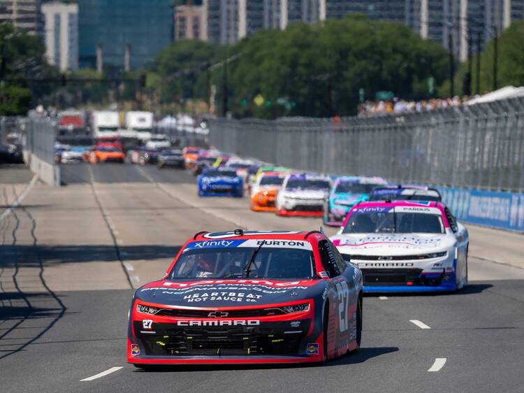 You can eat a tasting menu right on the NASCAR Chicago race track this summer