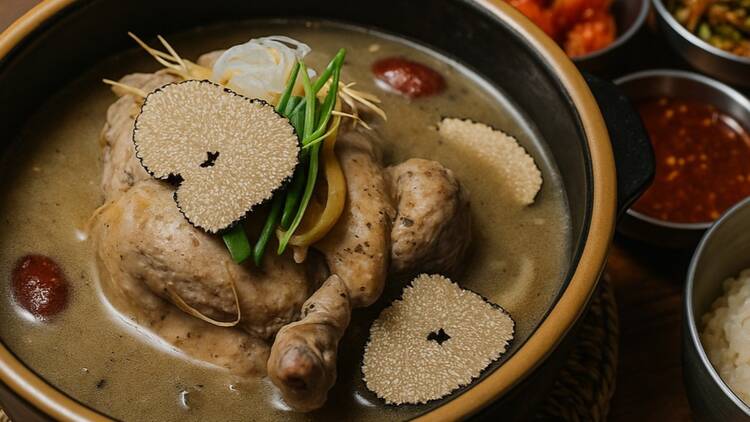 Song Gye Ok Singapore Modu truffle samgyetang