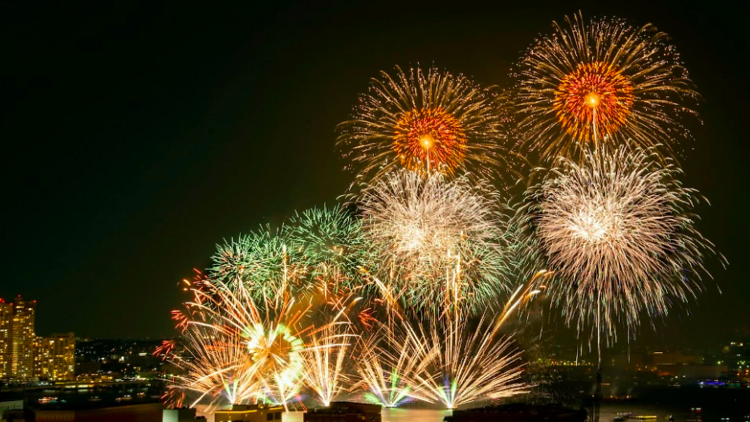 東京、花火大会2025