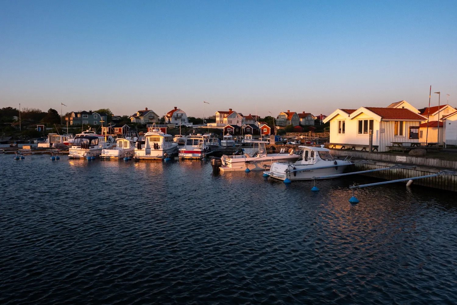 Vrango Island at sunset