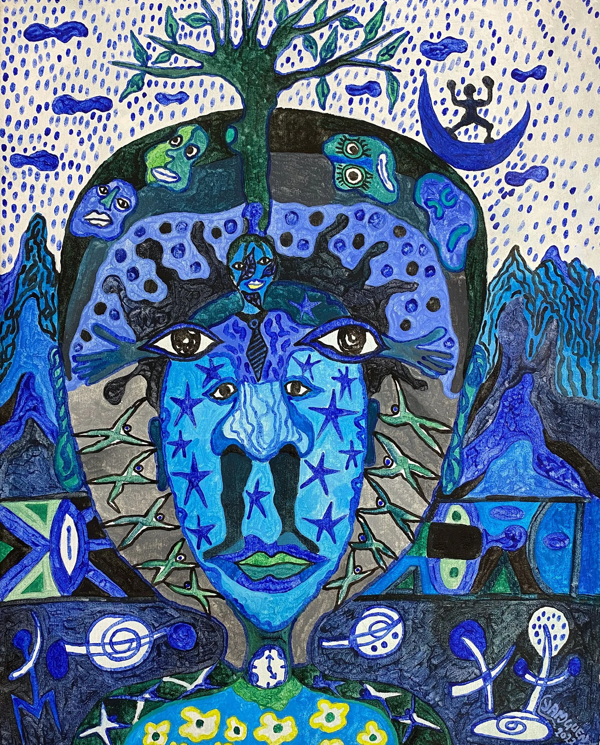 Paz mental, Hervé Yamguen