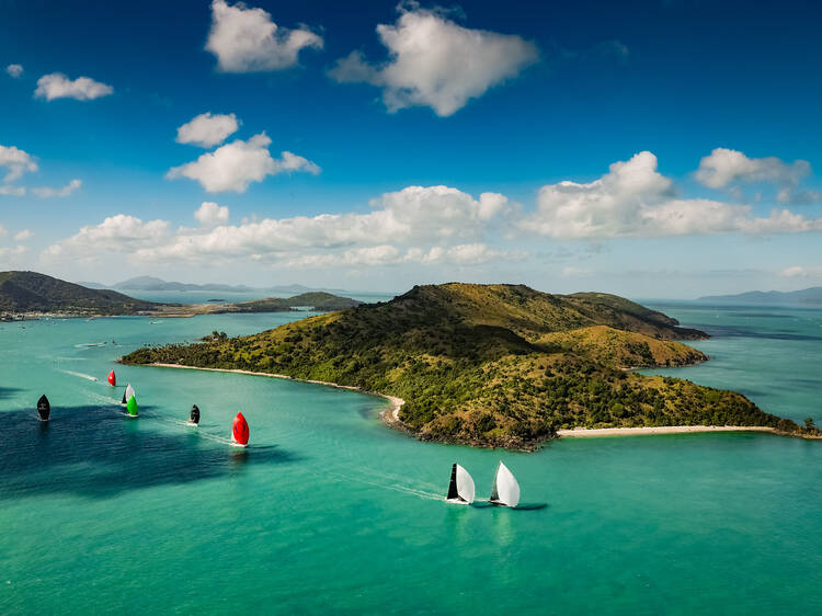 This dreamy Australian island is hosting a yacht party on the world’s best beach