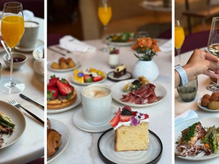 Leve a família ao brunch do Exuberante