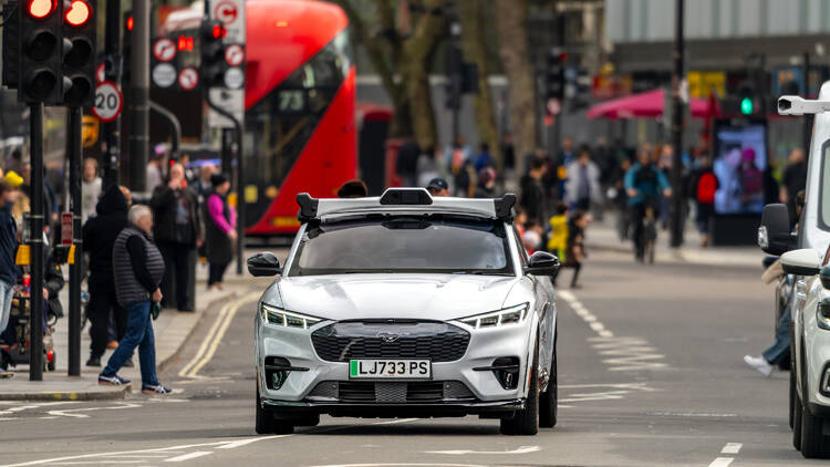Wayve driverless car in London