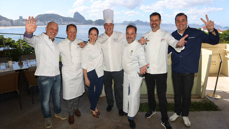 Didier Labbé, David Mansaud, Paula Prandini, Jérôme Dardillac, Frédéric Monnier, Frédéric de Mayer e Damien Montecer