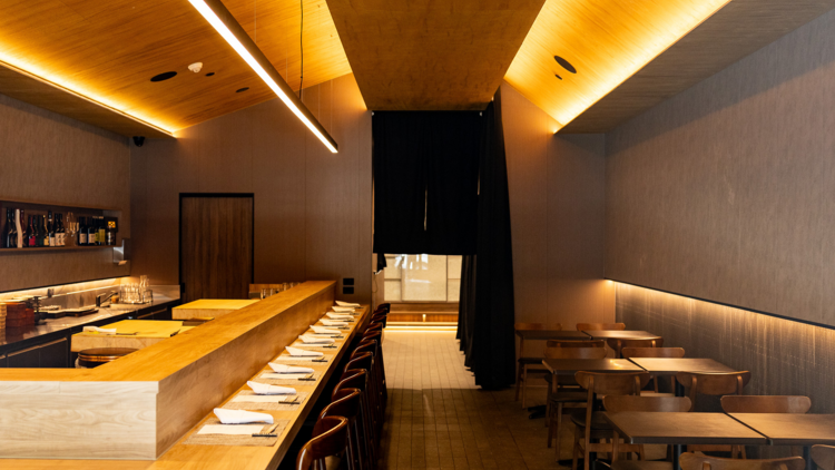 Kentaro's dining space.