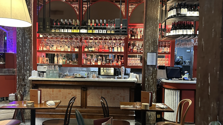 Bar of Percy at Hotel Woolstore 1888 