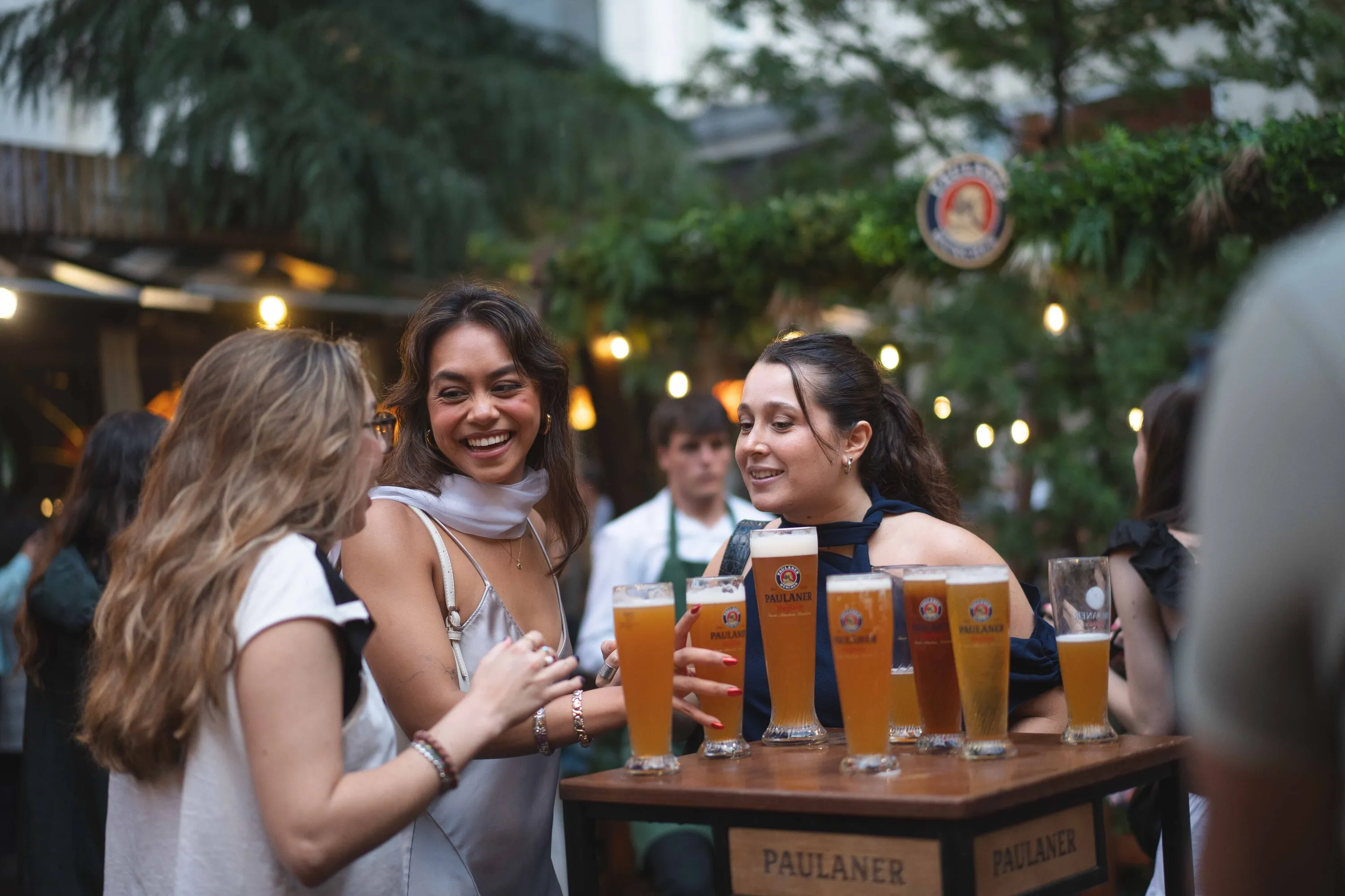 Paulaner Biergarten. Lucia Vargas
