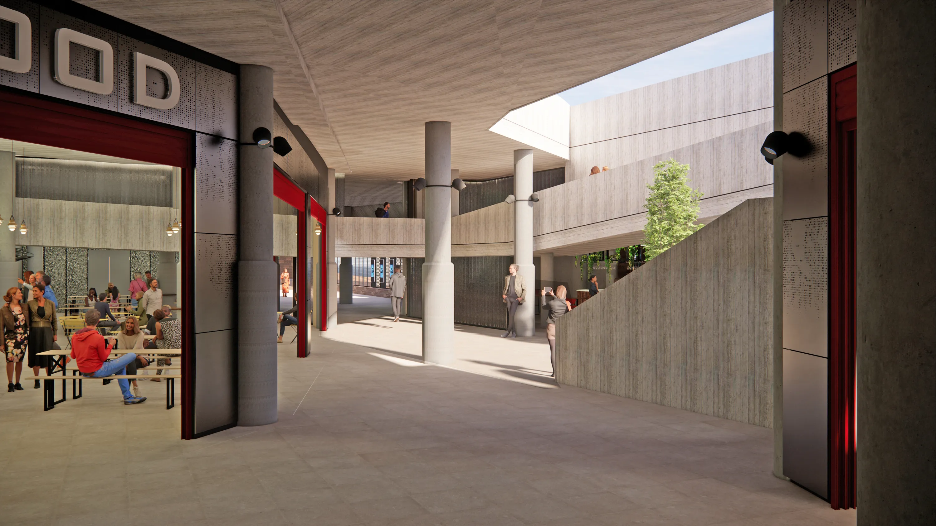 Plans for market at Waterloo undercrofts