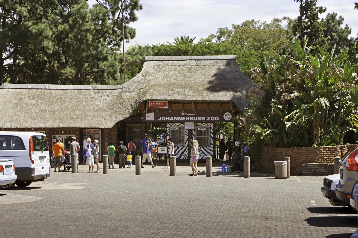 Johannesburg Zoo entrance
