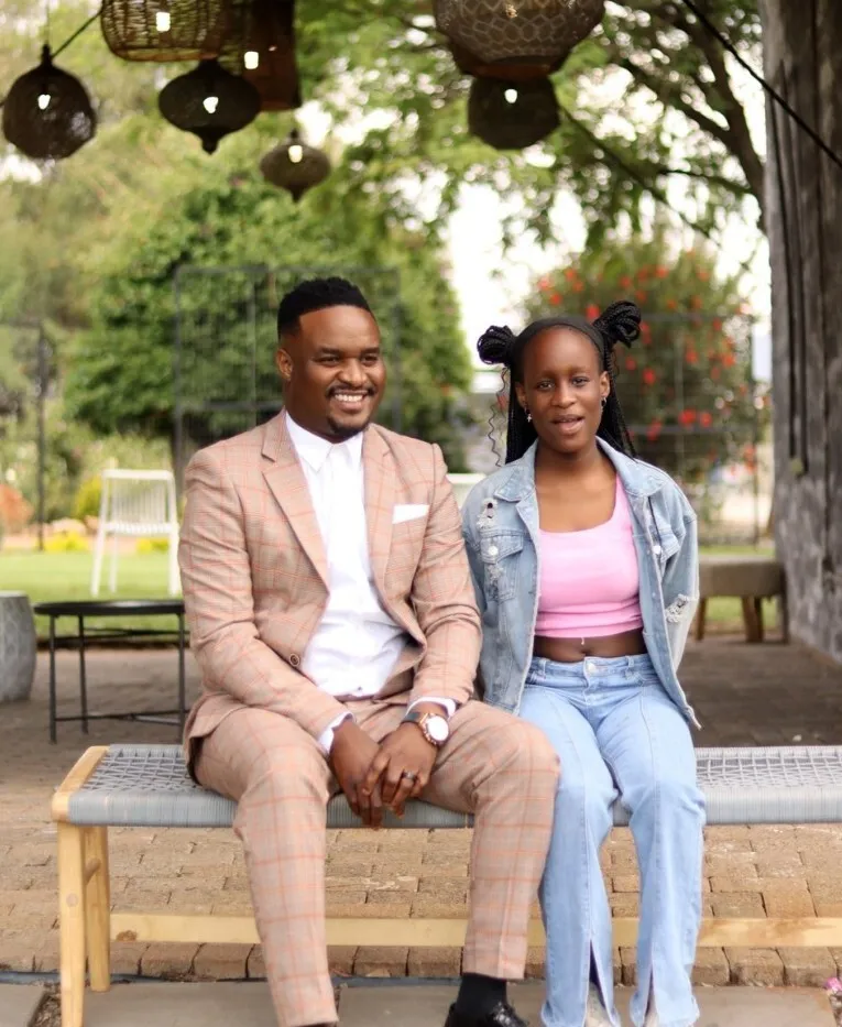 Psalmist Sefako and his daughter