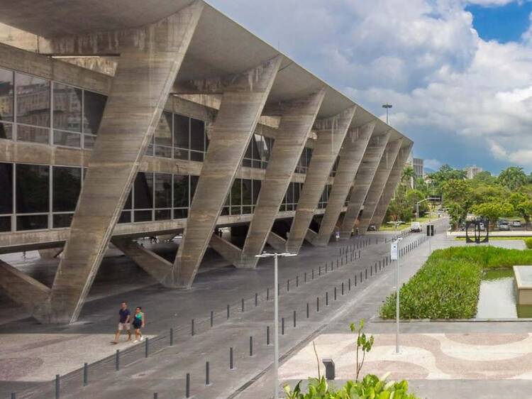Ver uma exposição no MAM