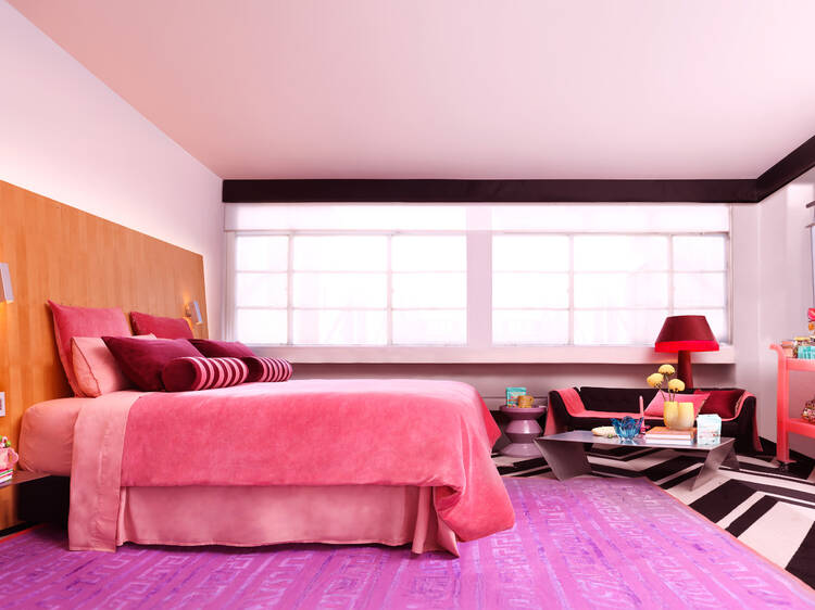 Book in quick to score a free stay at the pastel-hued Funday Health Star Hotel