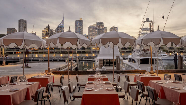 The alfresco area of Atki