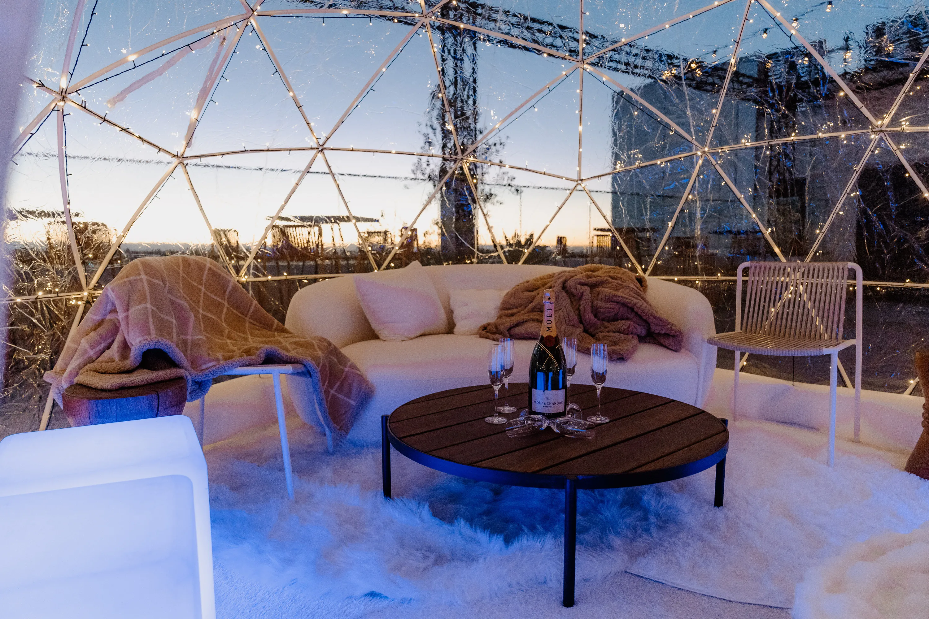 Winter Wonderland at Land Banks Rooftop