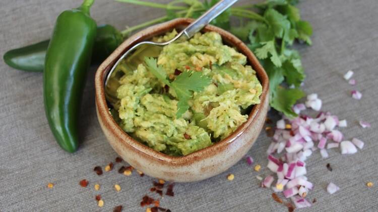 Guacamole casero 