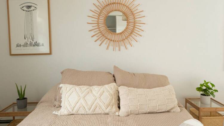 The boho hideaway with a patio in Rockaway Beach