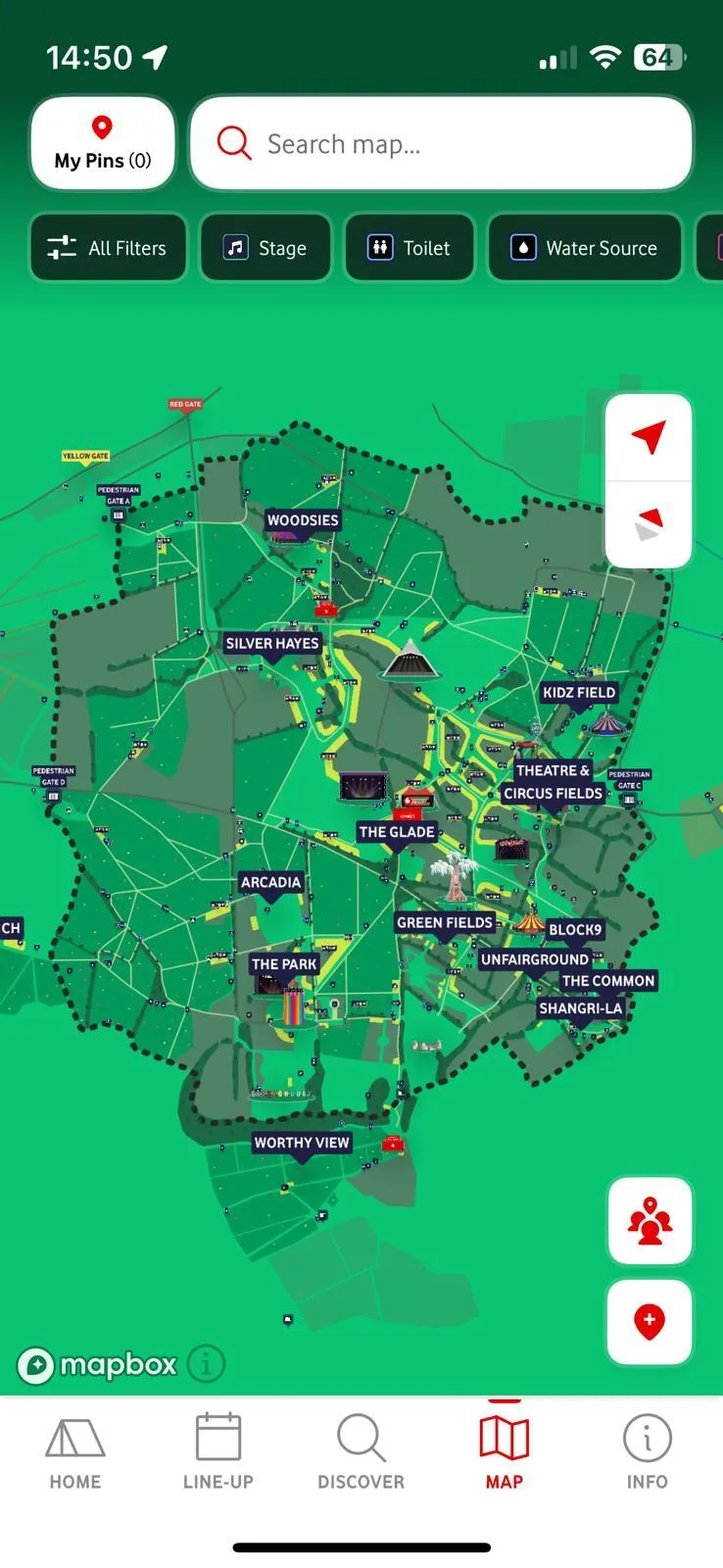 The Official Glastonbury App 2025