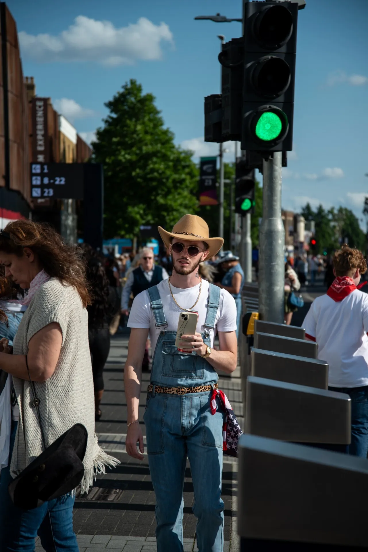 Beyoncé fans in London on the Cowboy Carter Tour 2025