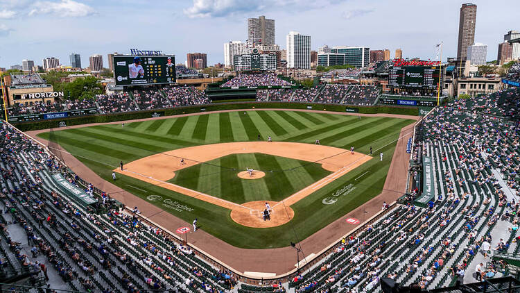 Wrigley Field in Chicago, IL