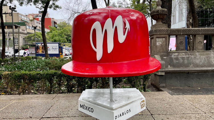 Gorras gigantes beisbol cdmx