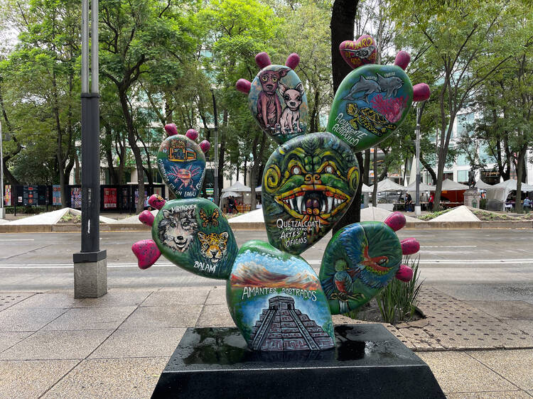 Nopalera en el Corazón: exposición gratis