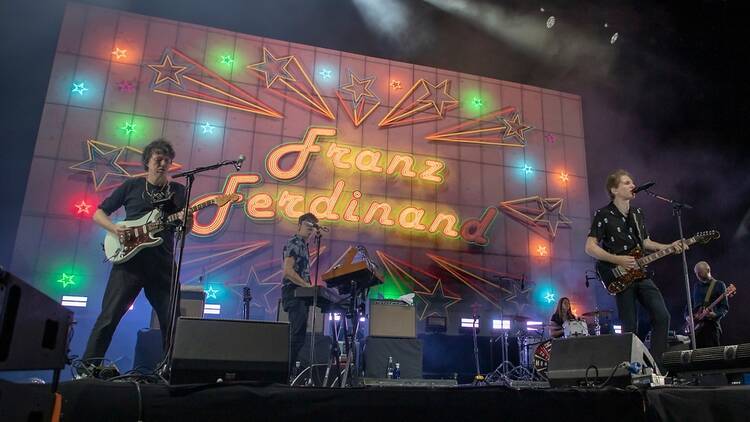 Franz Ferdinand performing live