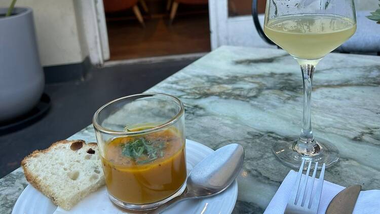 Pumpkin Cream with Ginger at Beza