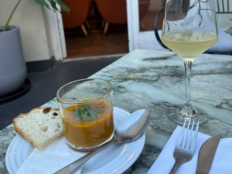 Pumpkin Cream with Ginger at Beza