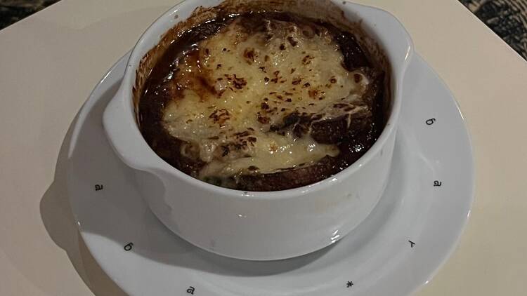 Onion Soup at Roa