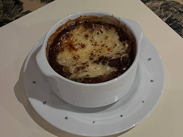 Onion Soup at Roa