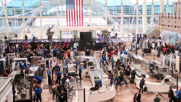 Traveling through Denver International Airport