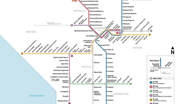 Metro map