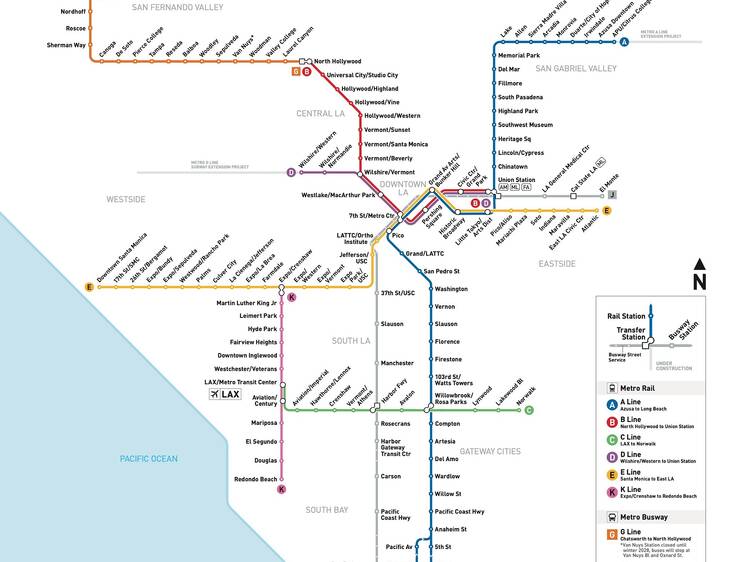 Metro map
