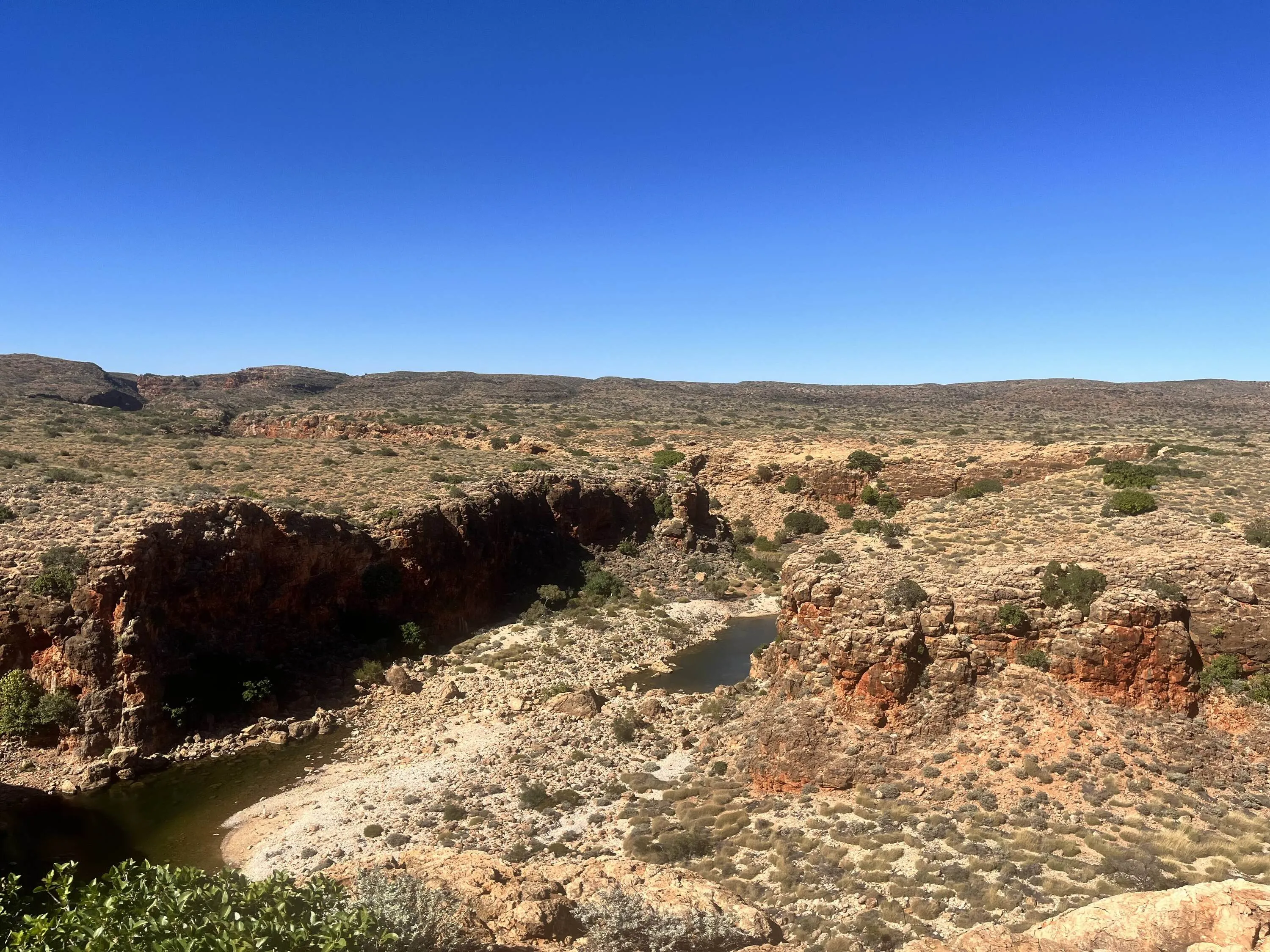 View of gorge