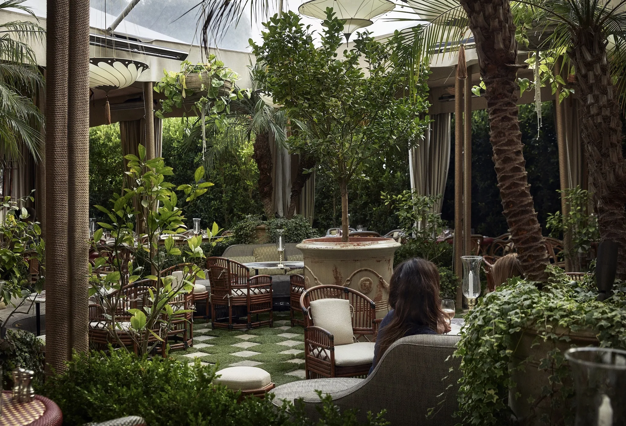 Chateau Marmont patio