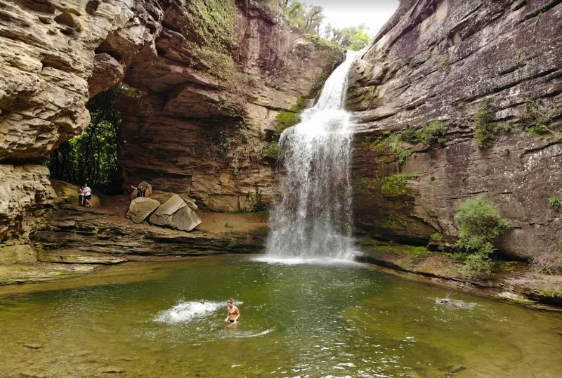 cantonigròs, cascada, foradada