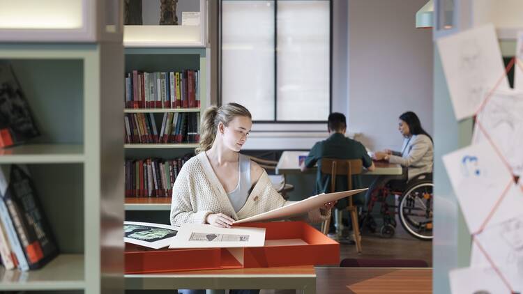 Cosy up in the Reading Room