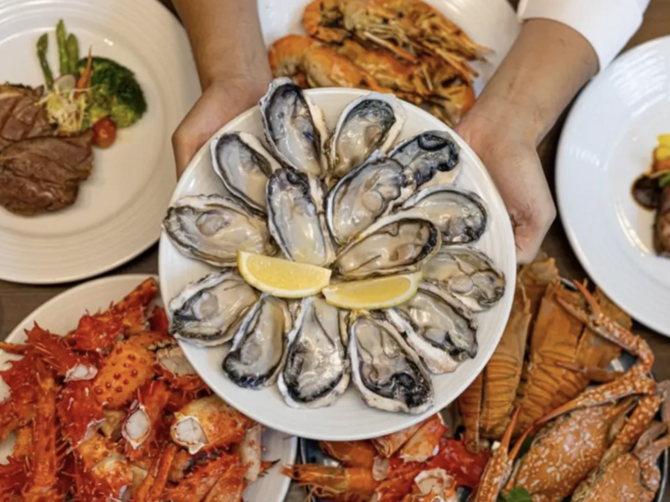 Seafood Sensation gourmet buffet