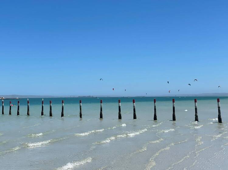 The lagoon in Langebaan