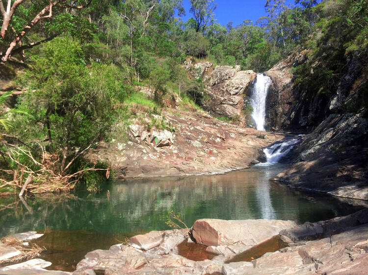 Swim in Cedar Creek Falls