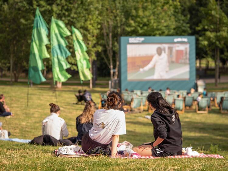 Catch all the Wimbledon action on the big screen at this East London pop-up