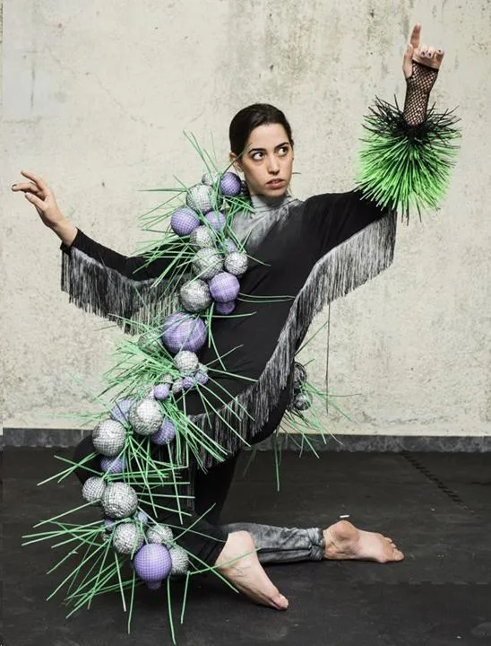 La artista Andrea Saiz