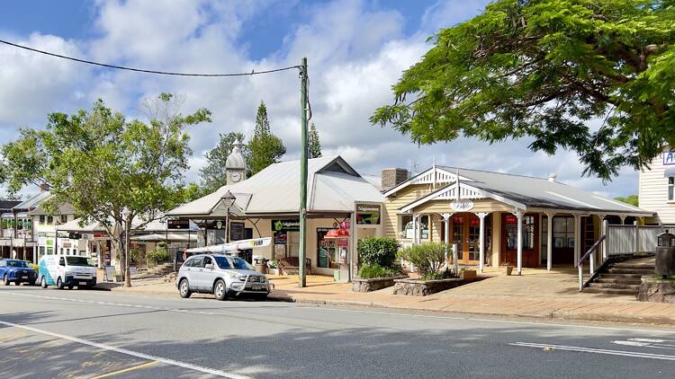Main street in Montville
