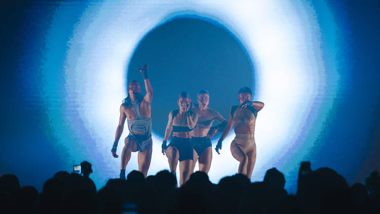 KDV Performance Group on stage. 
